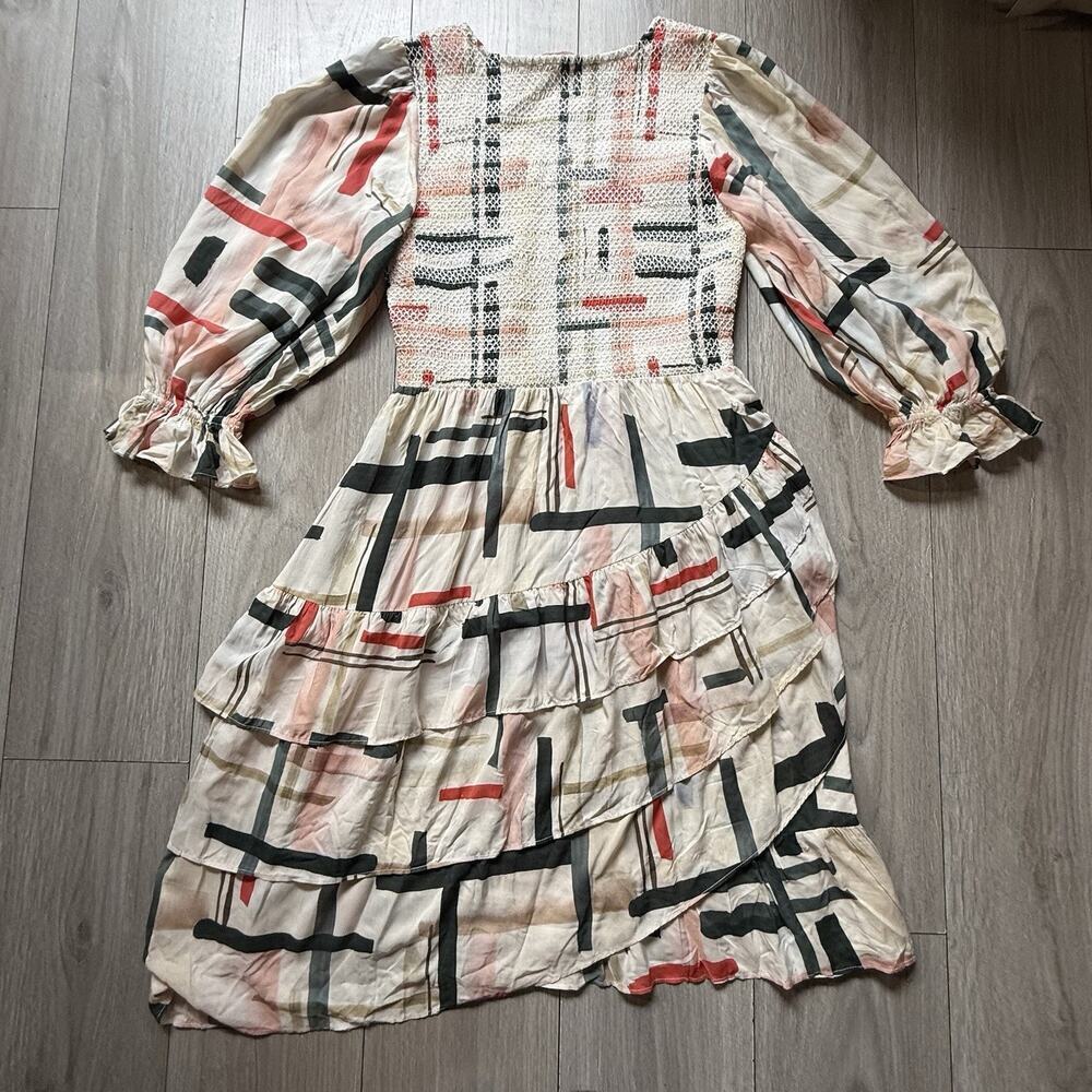 JessaKae Multi-Color Patterned Mini Dress - Picture 13 of 14